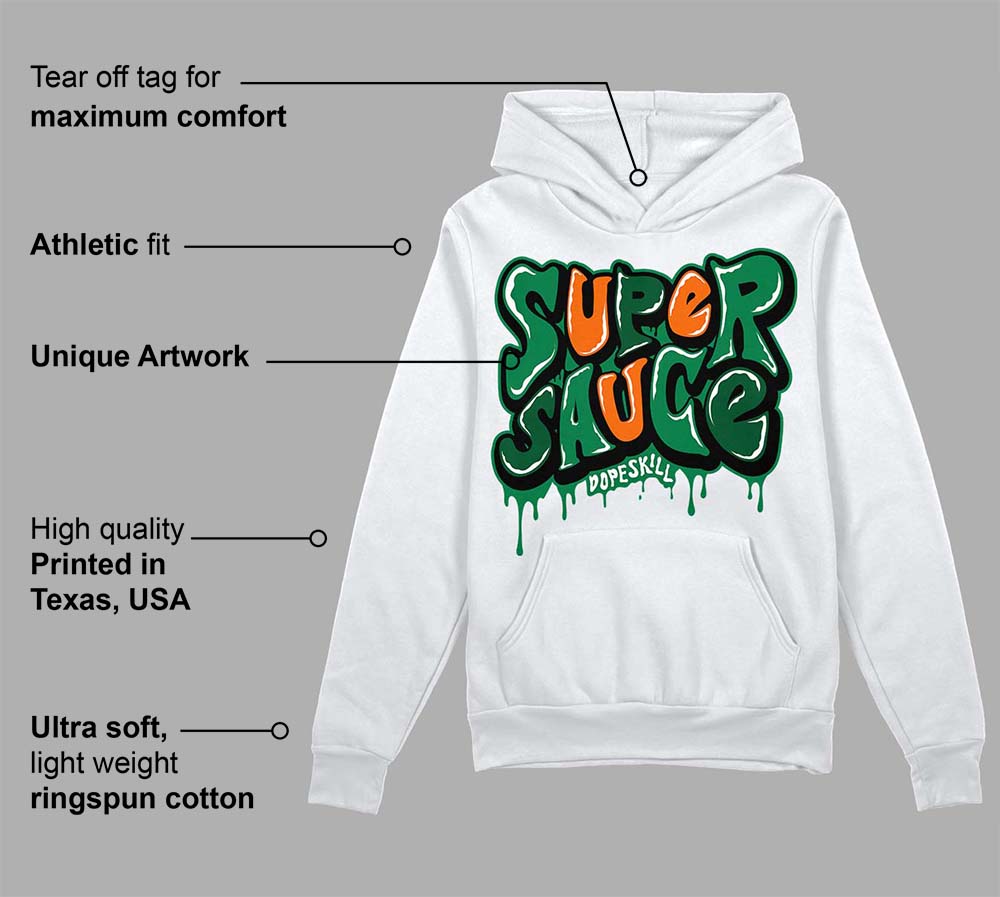 Green Collection superstreetwear Hoodie Sweatshirt Super Sauce Graphic