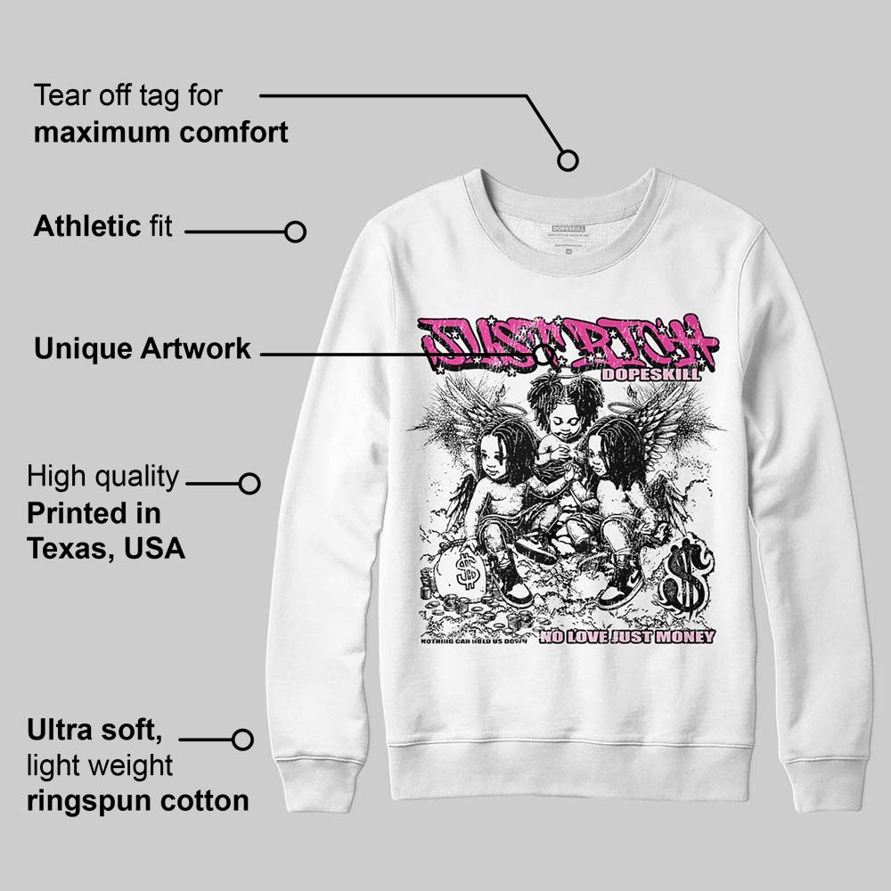 Pink Collection superstreetwear Sweatshirt Just Rich Graphic