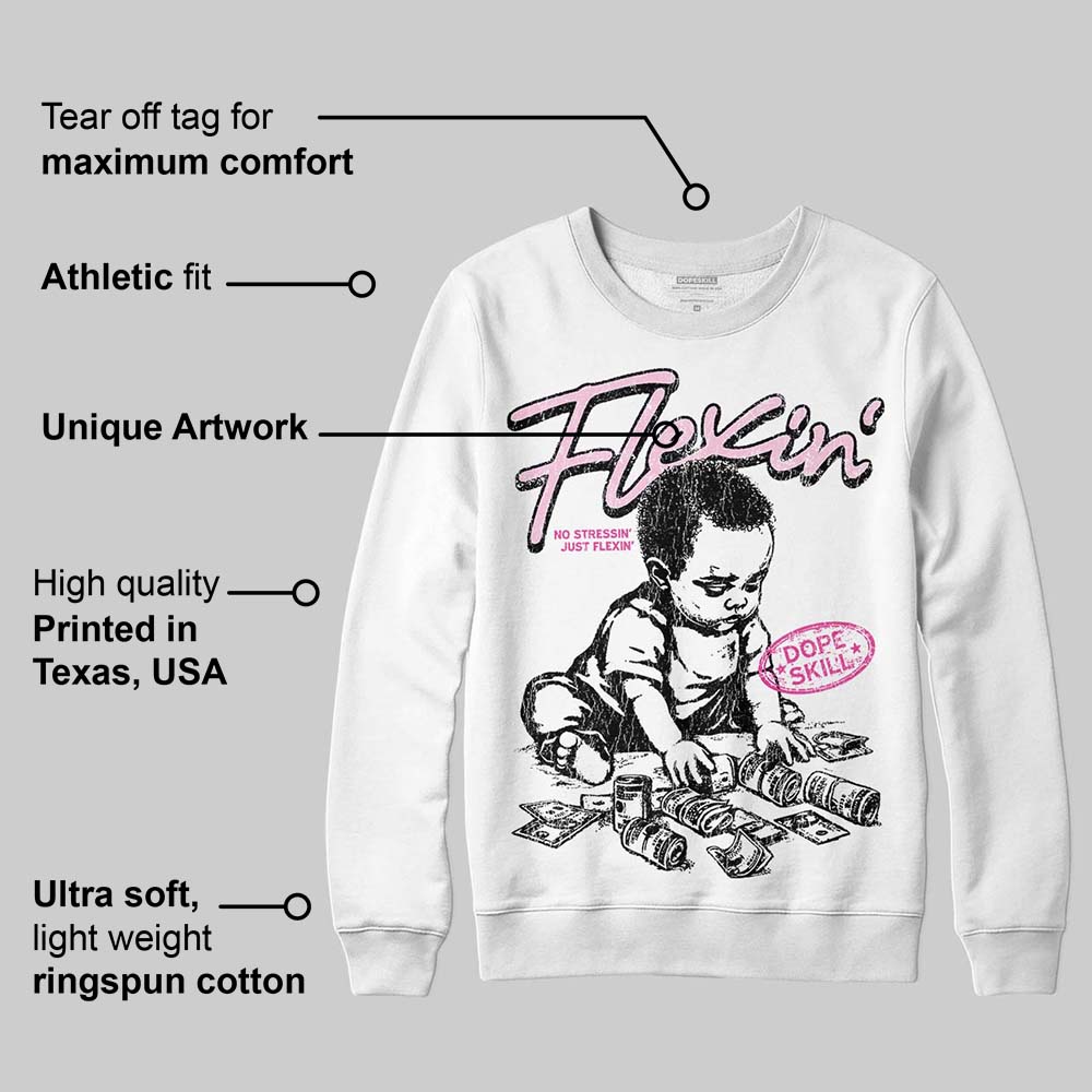 Triple Pink Dunk superstreetwear Sweatshirt Flexin' Graphic