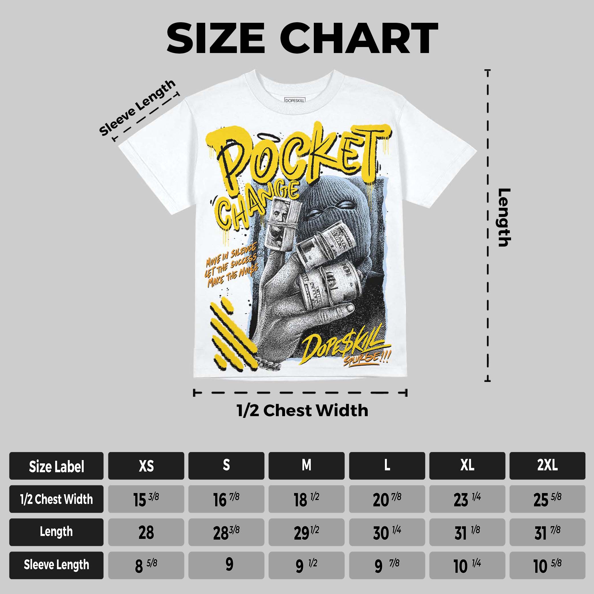 Yellow Ochre 6s superstreetwear Oversize Print T-Shirt Pocket Change Graphic