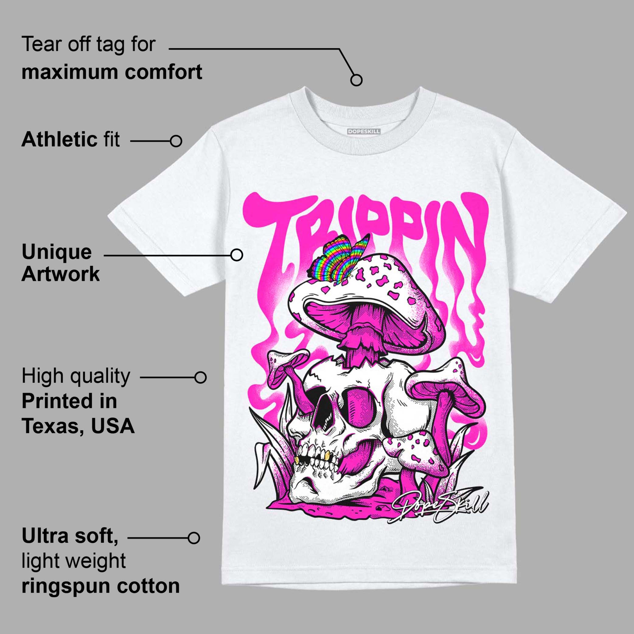 Dunk Low Active Fuchsia superstreetwear T-Shirt Trippin Graphic