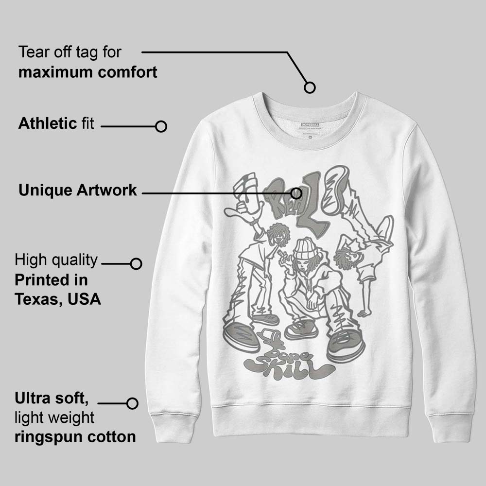 Cool Grey 9s superstreetwear Sweatshirt Real Y2K Players Graphic