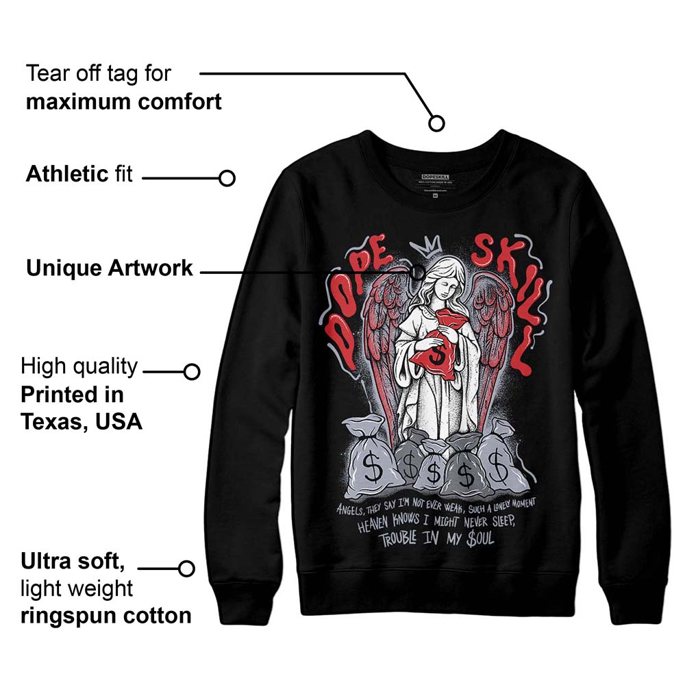 Bred Reimagined 4s superstreetwear Sweatshirt Angels Graphic