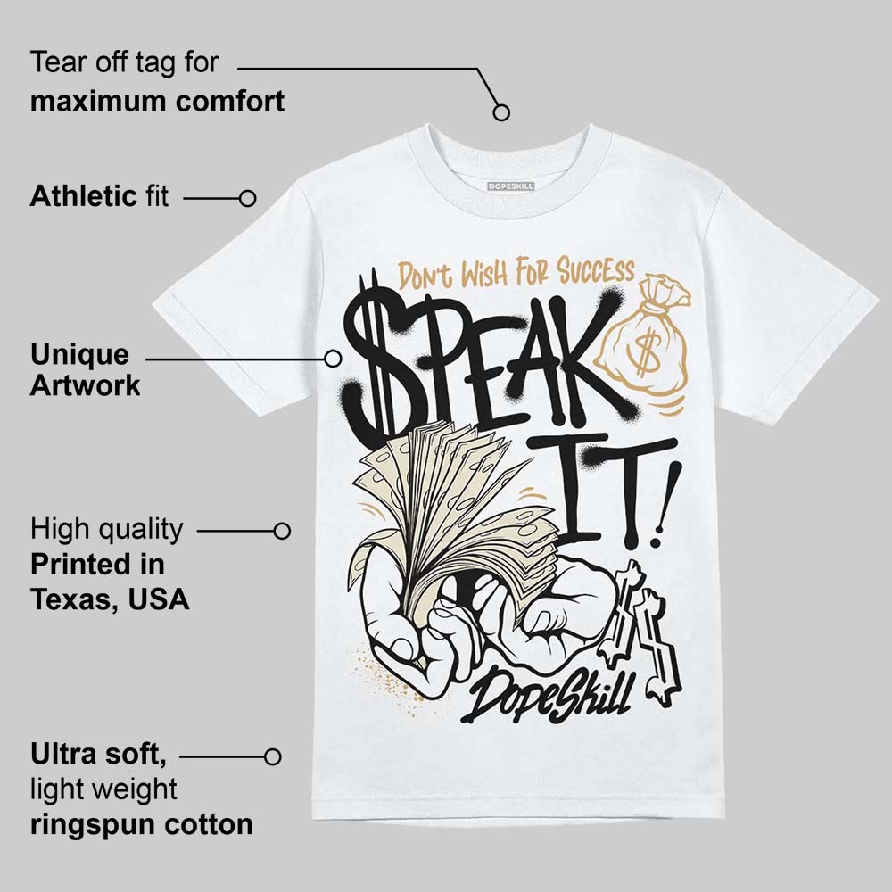 Reverse Metallic 5s superstreetwear T-Shirt Speak It Graphic