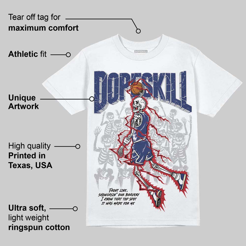 Rare Air Deep Royal Blue 1s superstreetwear T-Shirt Thunder Dunk Graphic