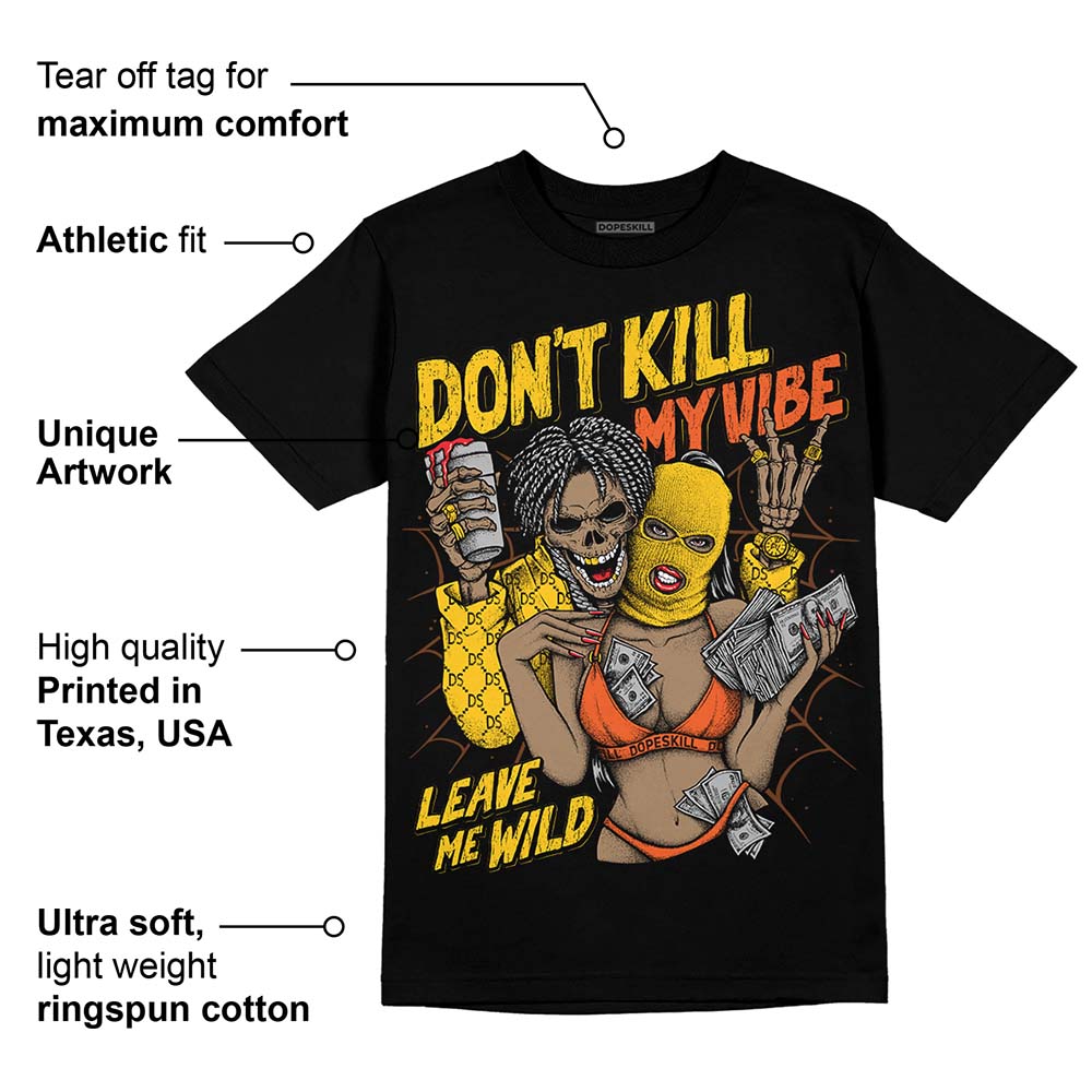 Yellow Collection superstreetwear T-Shirt Don't Kill My Vibe Graphic