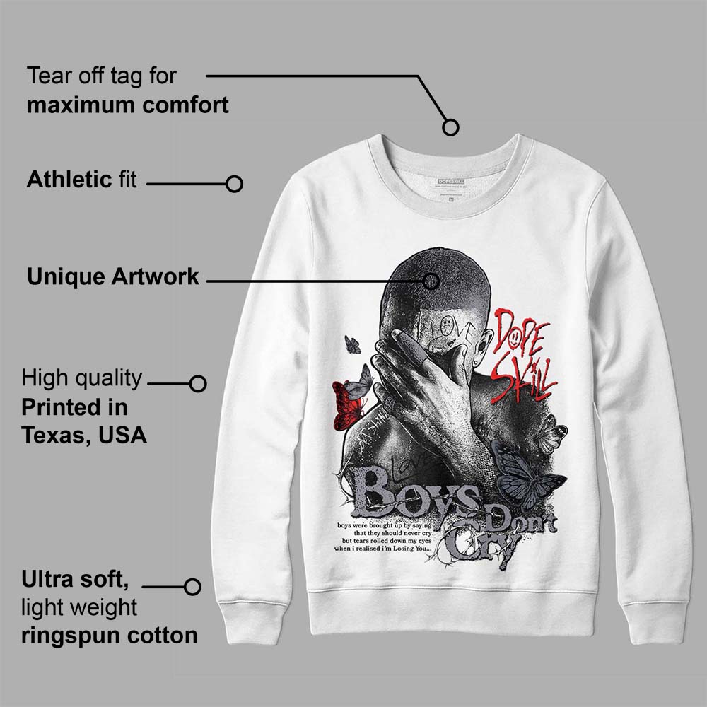 Stealth 14s superstreetwear Sweatshirt Boys Don't Cry Graphic