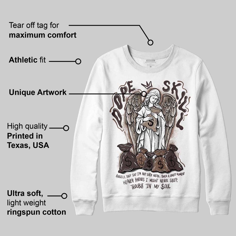 Baroque Brown 12s superstreetwear Sweatshirt Angels Graphic