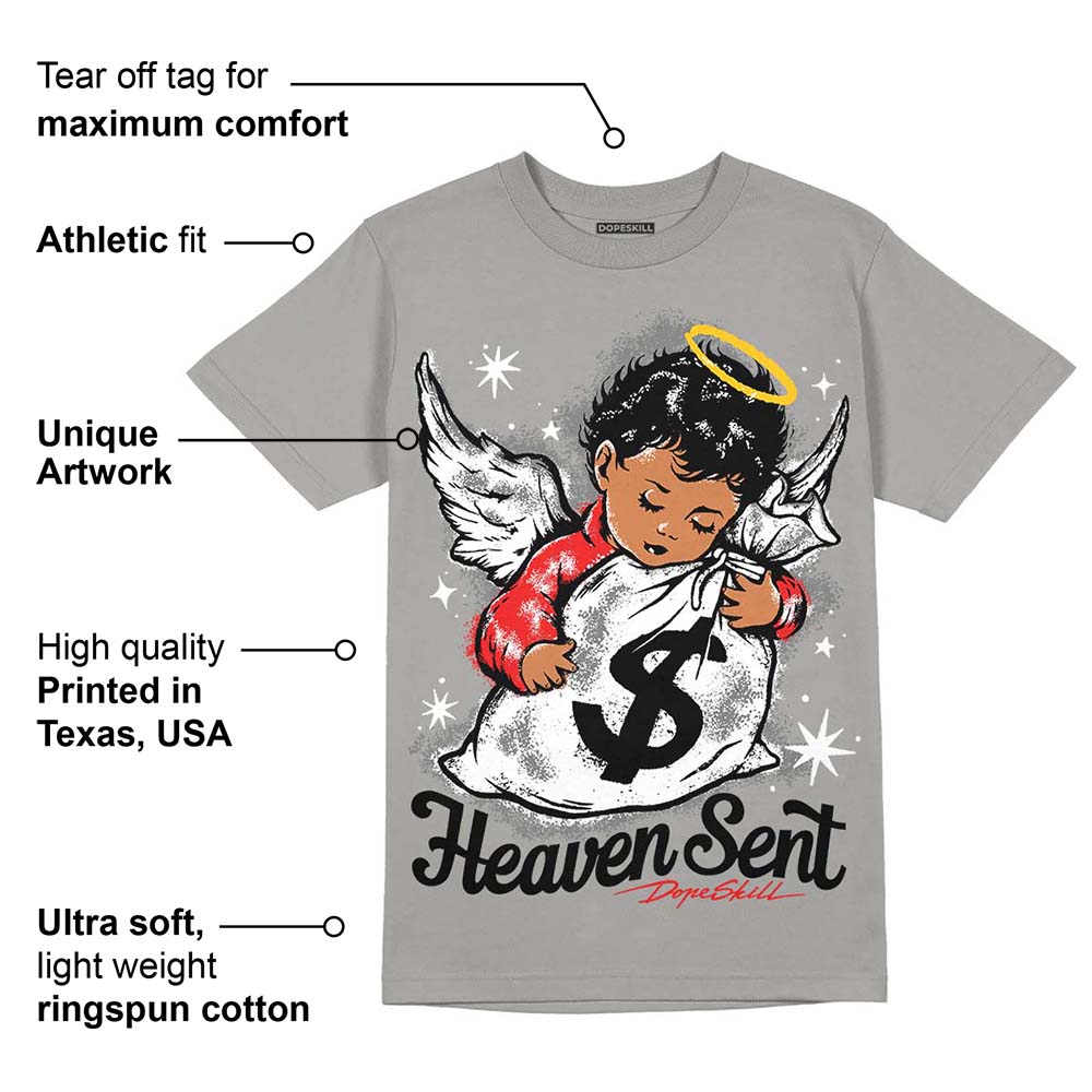 Grey Collection superstreetwear Grey T-shirt Heaven Sent Graphic