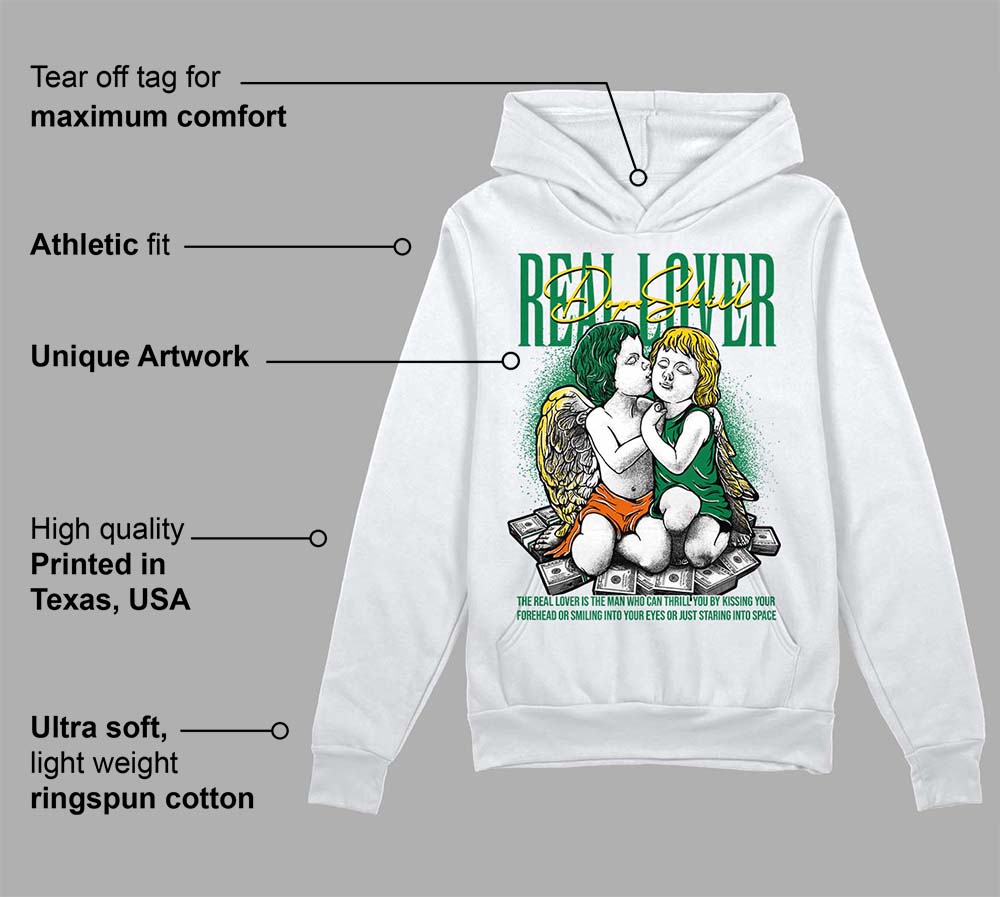 Green Collection superstreetwear Hoodie Sweatshirt Real Lover Graphic