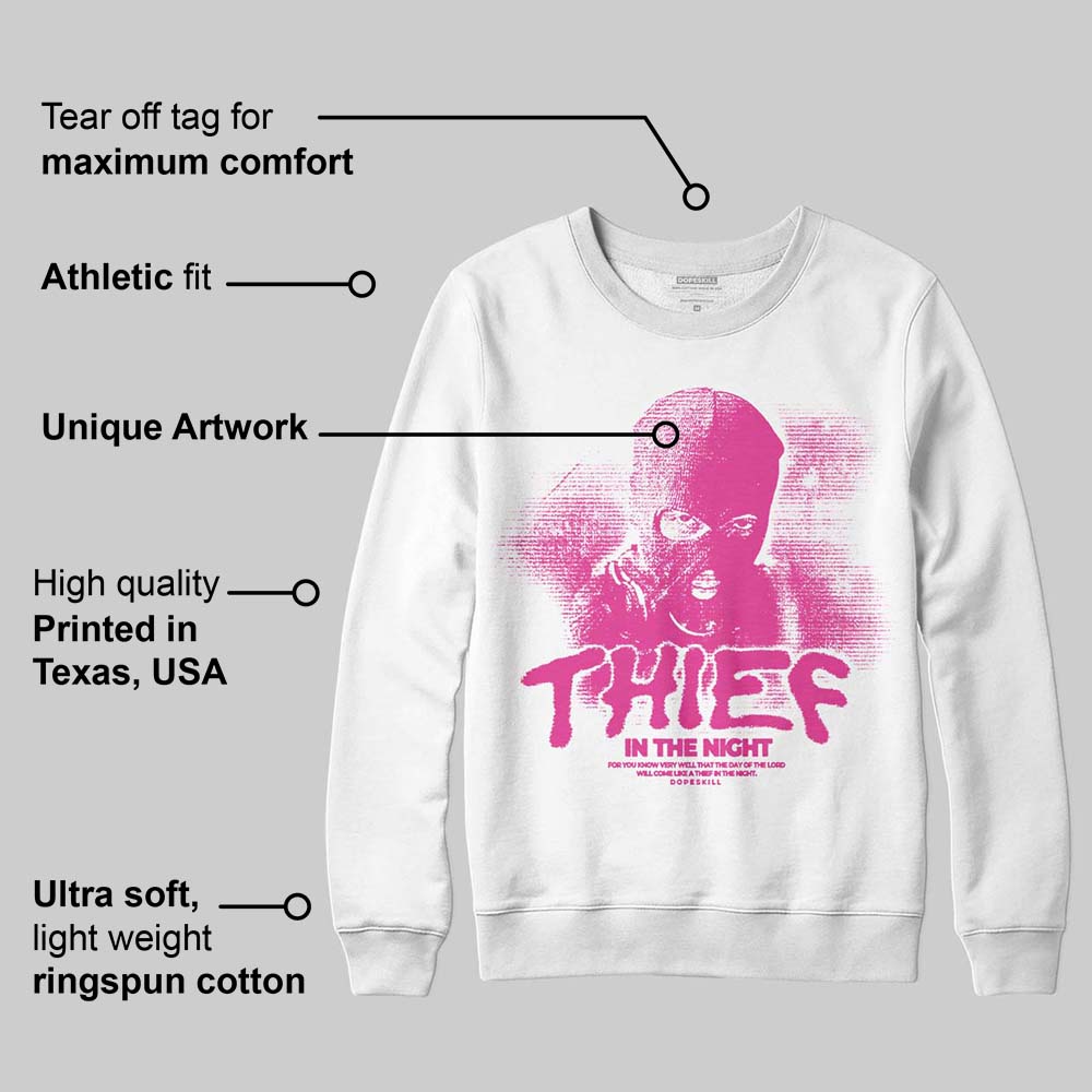 Triple Pink Dunk superstreetwear Sweatshirt Thief In The Night Graphic