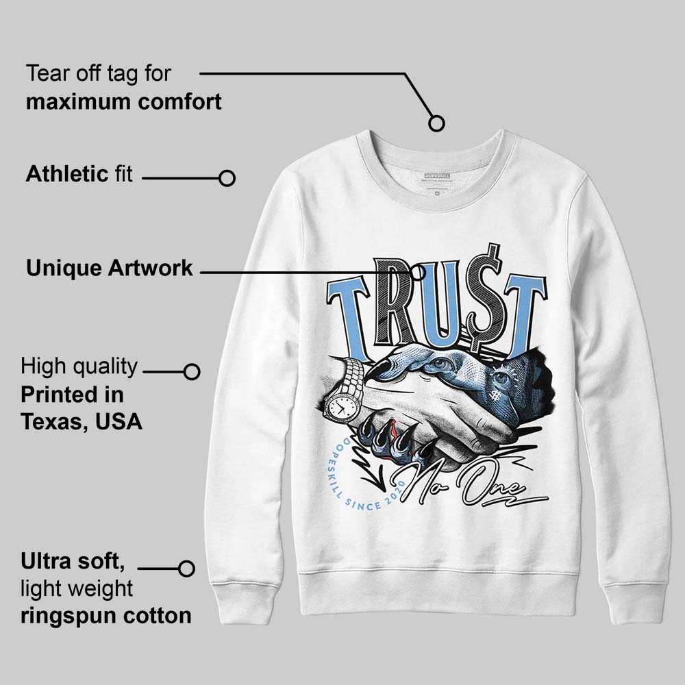 Melo 12s superstreetwear Sweatshirt Trust No One Graphic