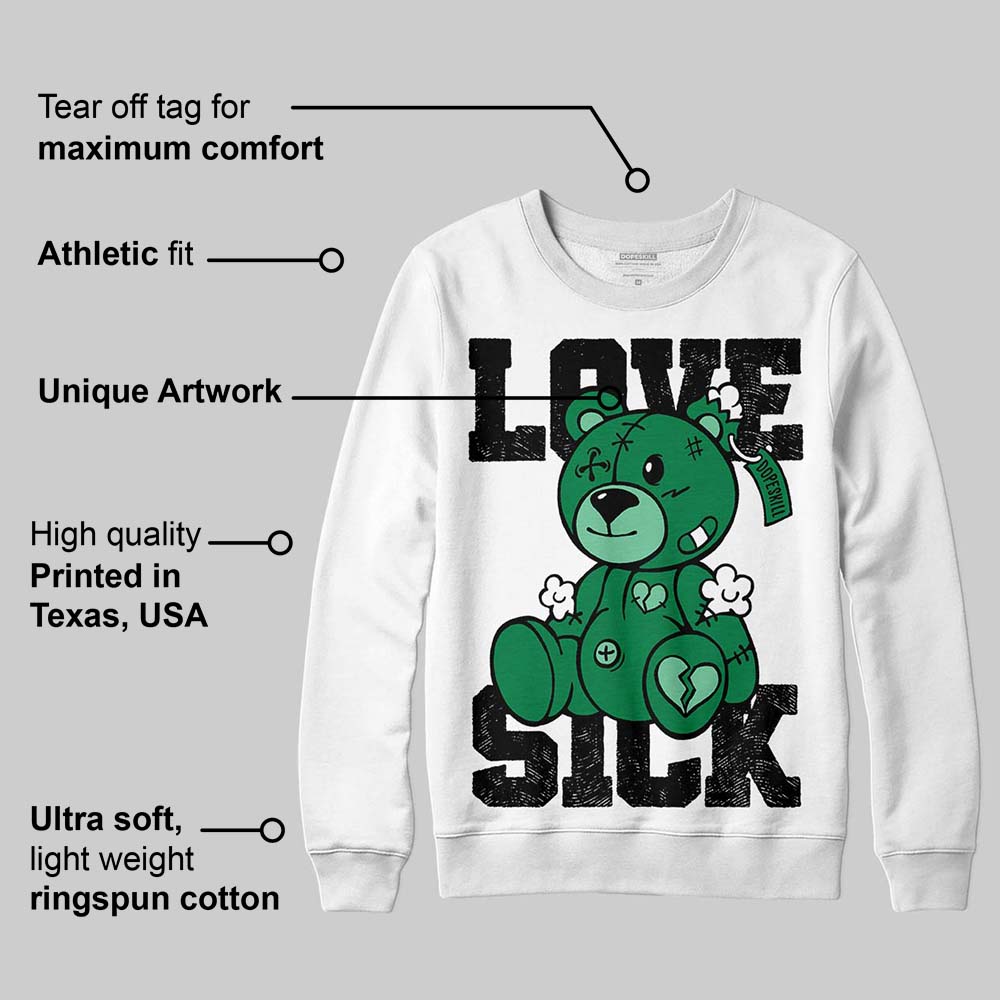Green Collection superstreetwear Sweatshirt Love Sick Graphic