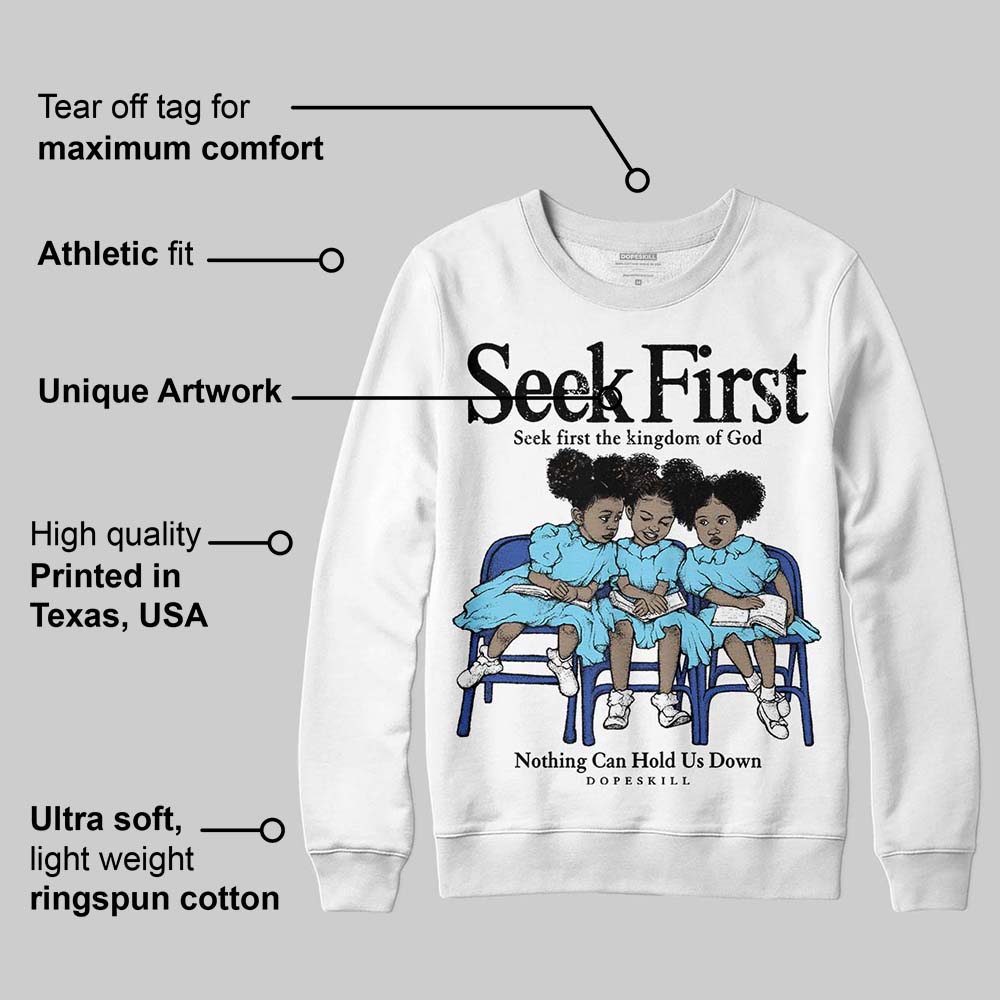 SB Dunk Argon superstreetwear Sweatshirt New Seek First Graphic