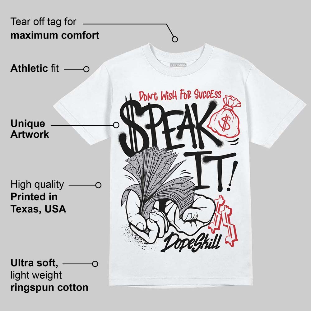 White Cement 4s superstreetwear T-Shirt Speak It Graphic