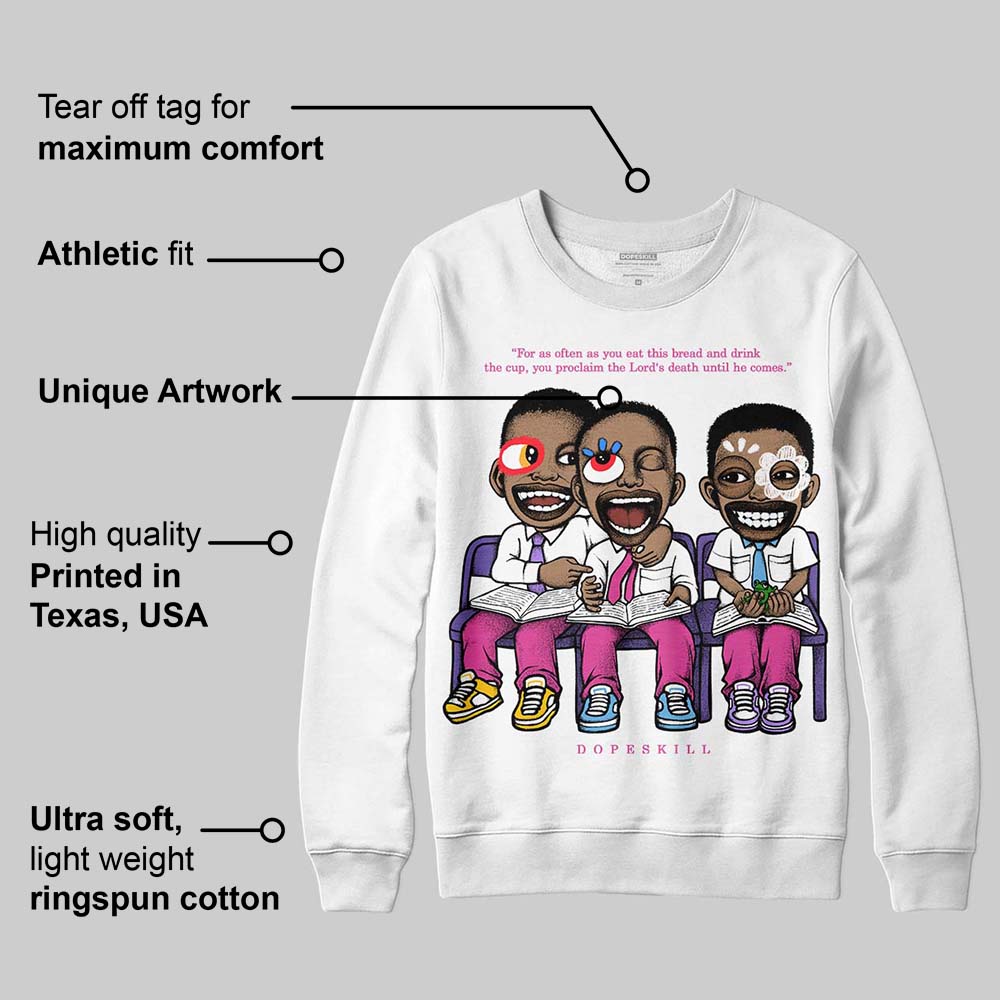 Dunk Active Fuchsia superstreetwear Sweatshirt First Sunday Graphic