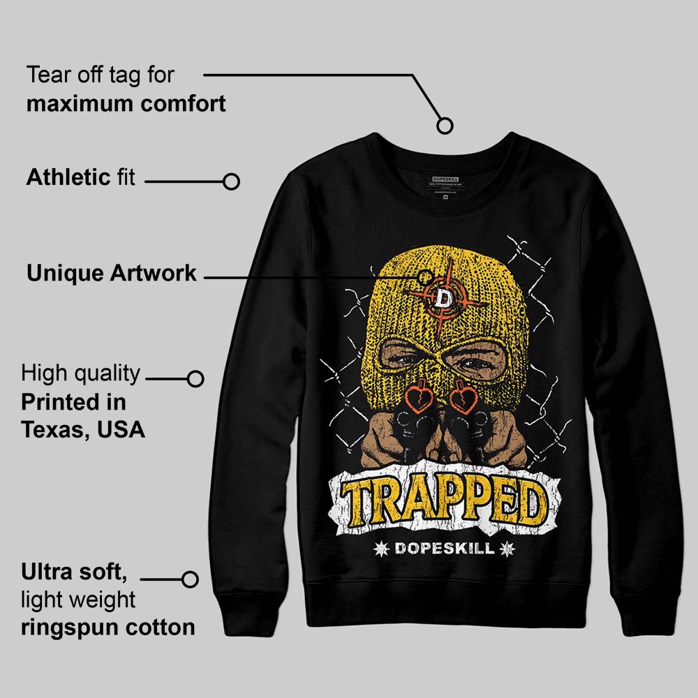 Yellow Collection superstreetwear Sweatshirt New Trapped Graphic
