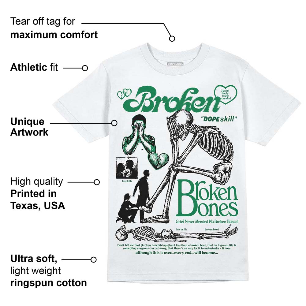 Green Collection superstreetwear T-Shirt Broken Bones Graphic