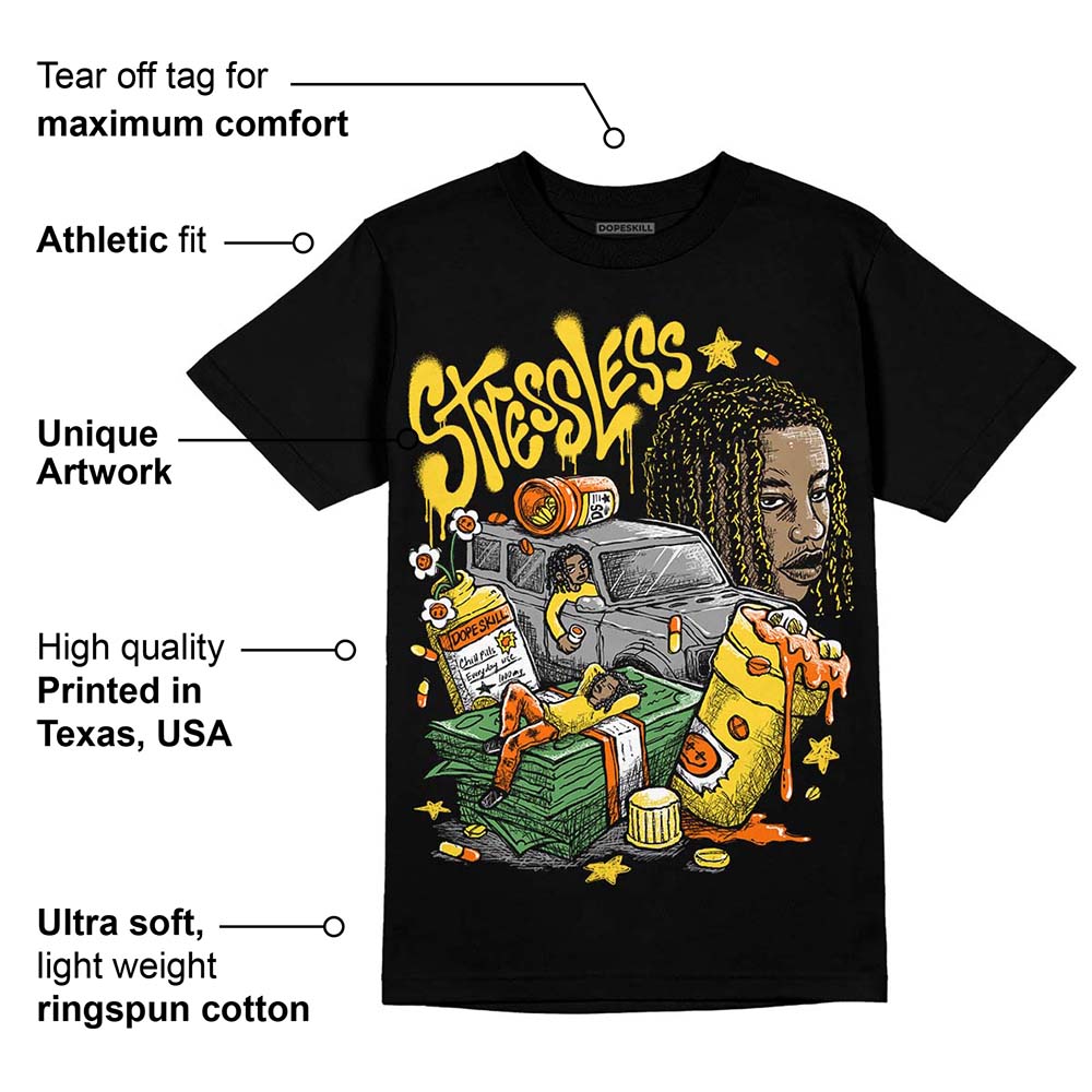 Black Tour Yellow AJ 4 Thunder superstreetwear Unisex T-Shirt Stressless Graphic