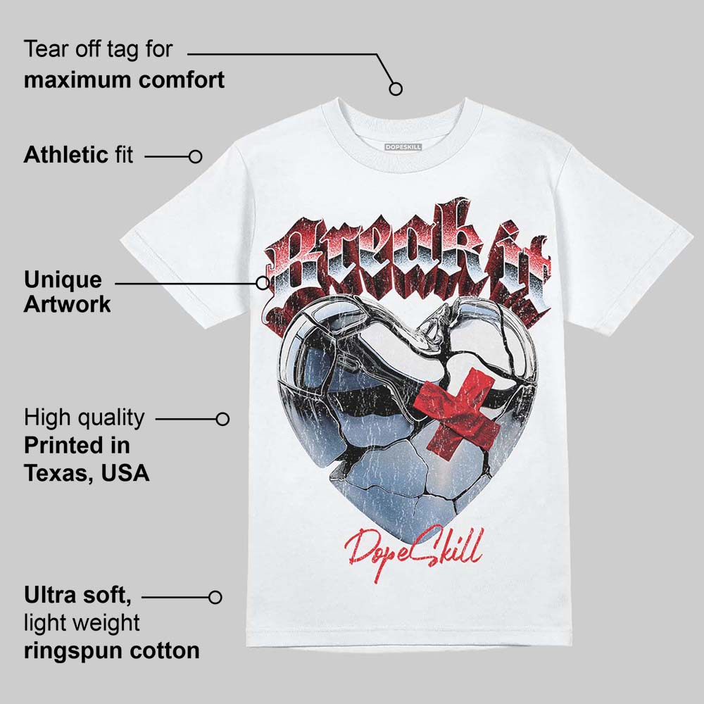 Cherry 11s superstreetwear T-Shirt Break It Graphic