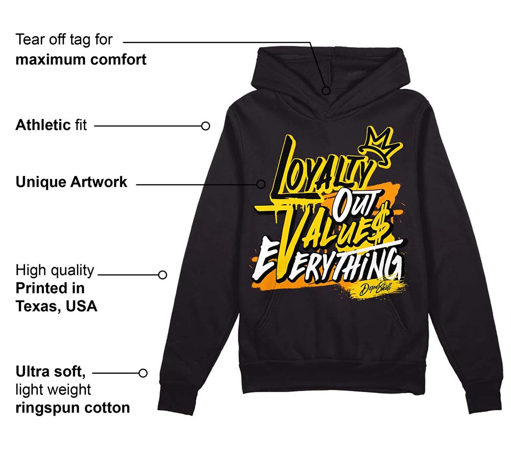 Yellow Ochre 6s superstreetwear Hoodie Sweatshirt LOVE Graphic