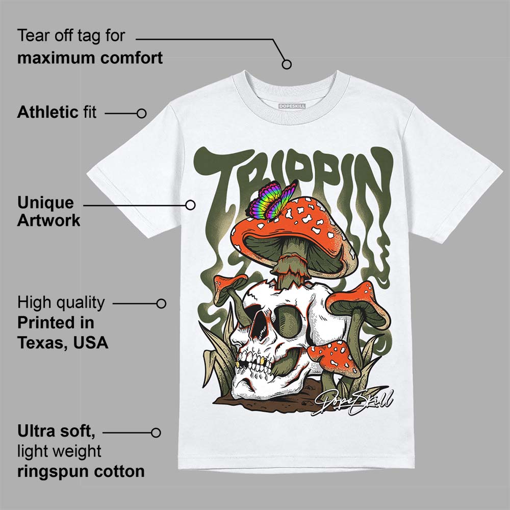 Olive Collection superstreetwear T-Shirt Trippin Graphic