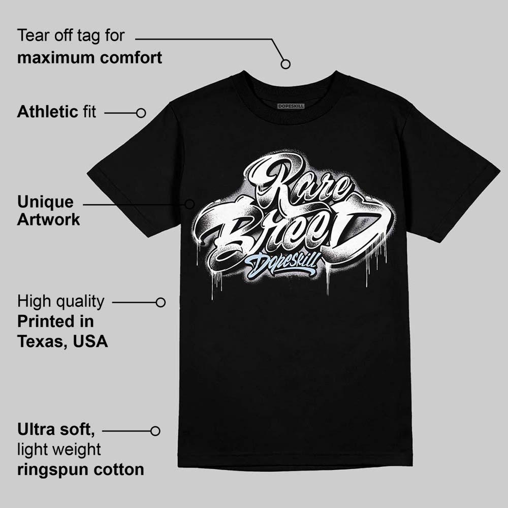 Black Metallic Reimagined 5s superstreetwear T-Shirt Rare Breed Type Graphic