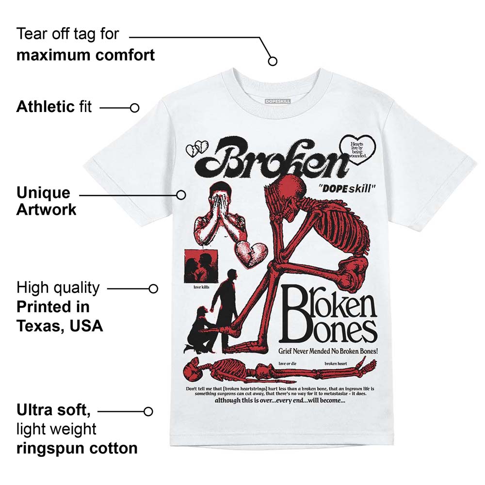 Red Taxi 12s superstreetwear T-Shirt Broken Bones Graphic