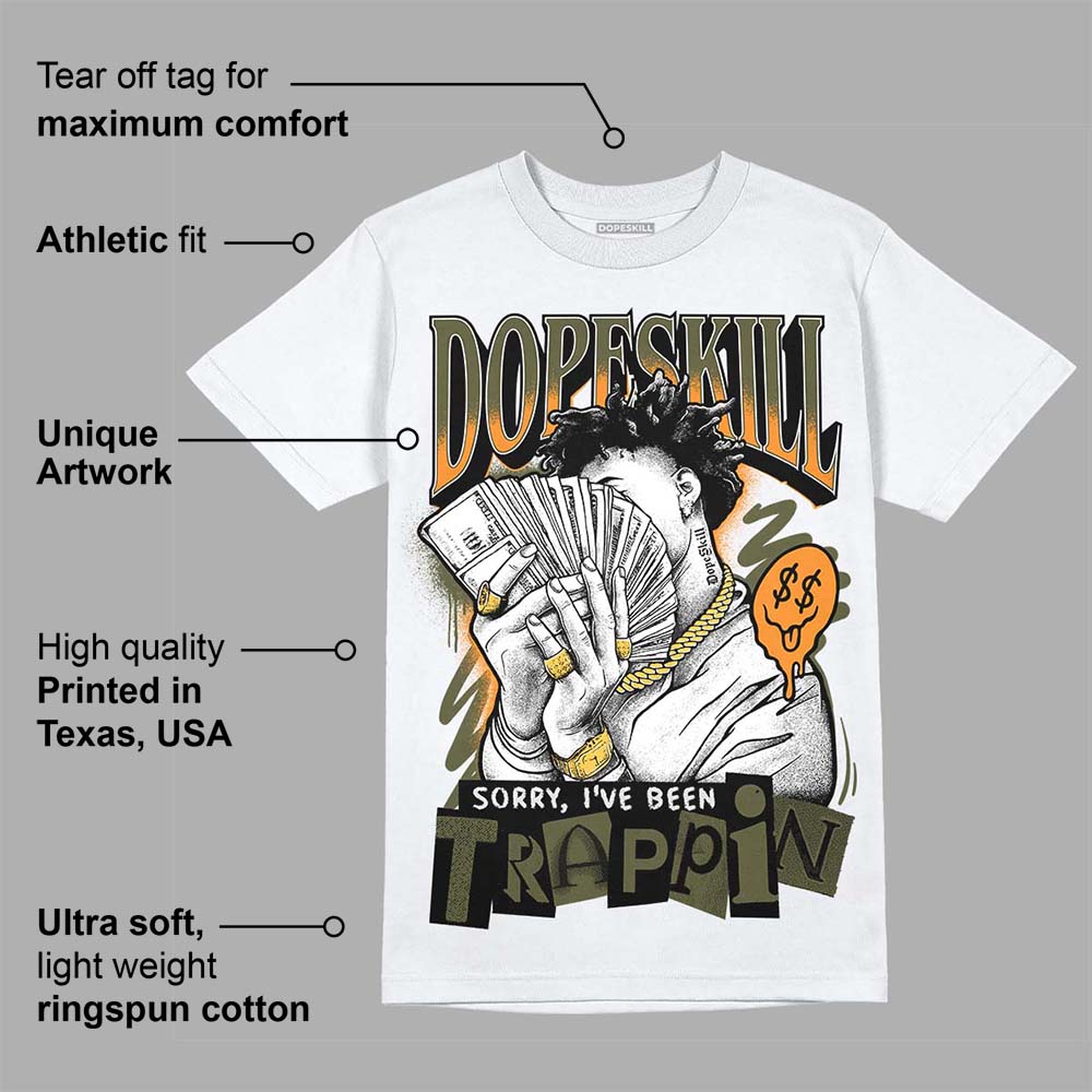 Olive 5s superstreetwear T-Shirt Sorry I've Been Trappin Graphic