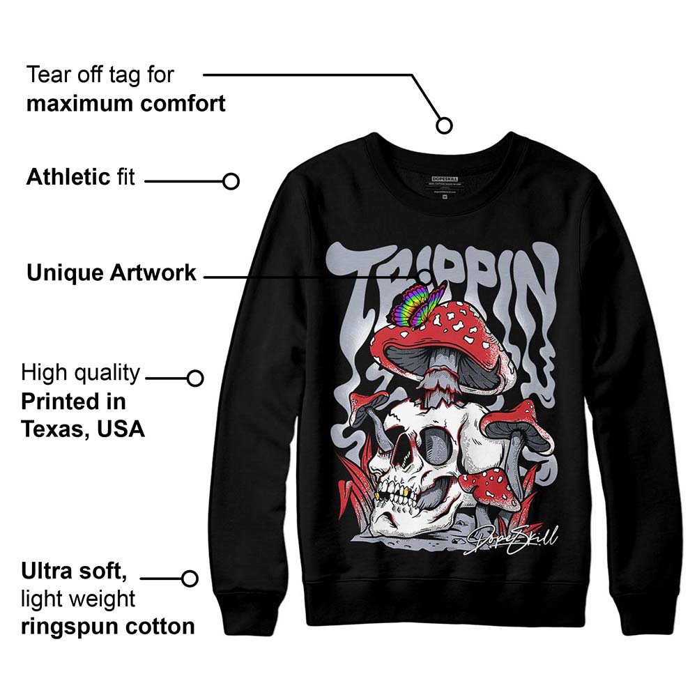 Bred Reimagined 4s superstreetwear Sweatshirt Trippin Graphic