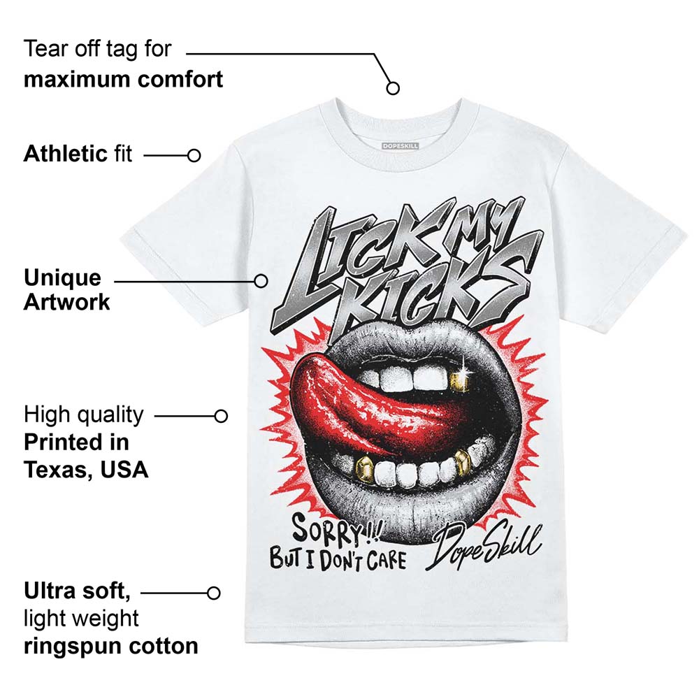Grey Collection superstreetwear T-Shirt Lick My Kicks Graphic