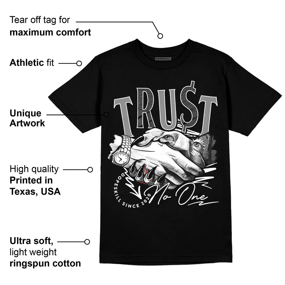 Dunk Low Panda White Black superstreetwear T-Shirt Trust No One Graphic