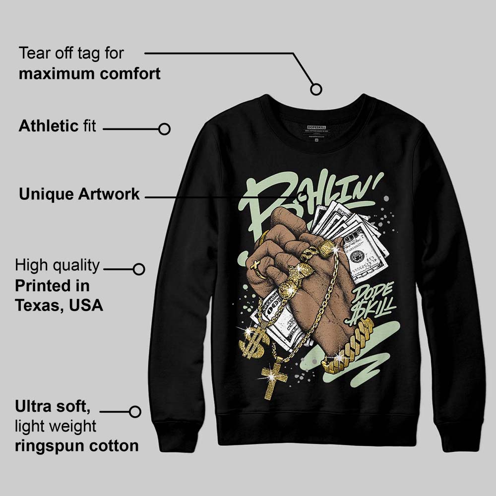 Seafoam 4s 2025 superstreetwear Sweatshirt Always Ballin' Graphic