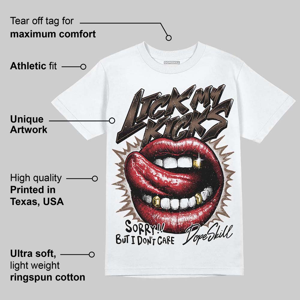 Olive 9s superstreetwear T-Shirt Lick My Kicks Graphic
