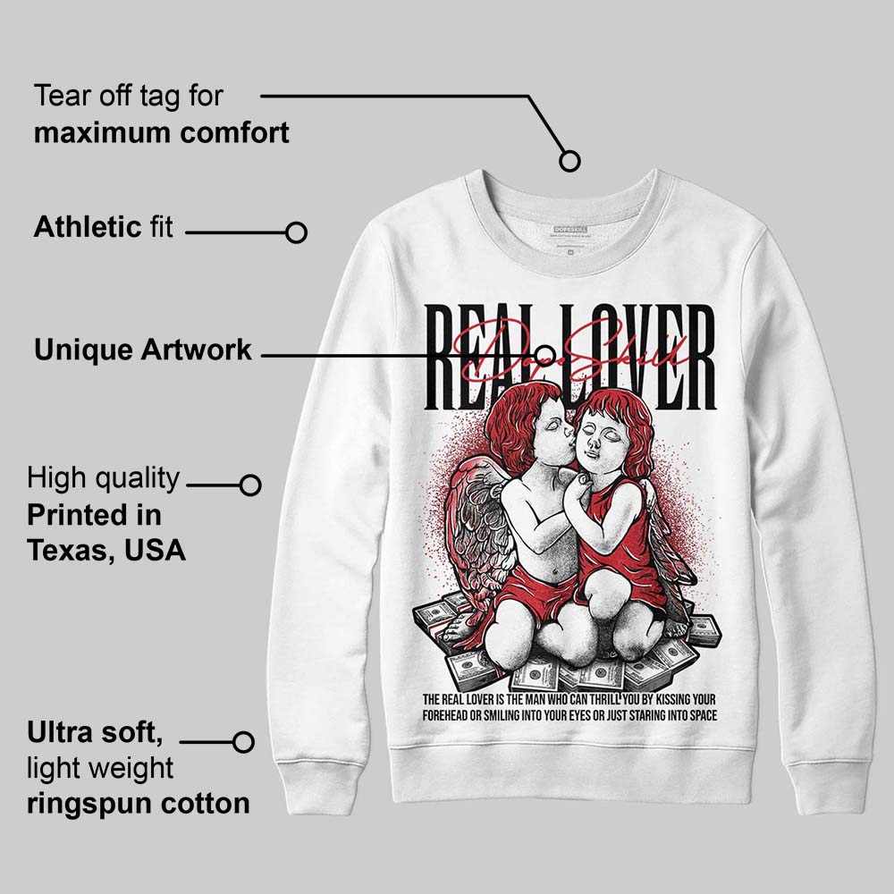 Ruby 1s superstreetwear Sweatshirt Real Lover Graphic