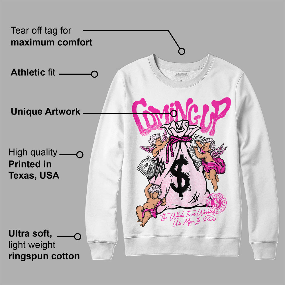 Triple Pink Dunk superstreetwear Sweatshirt Money Bag Coming Up Graphic
