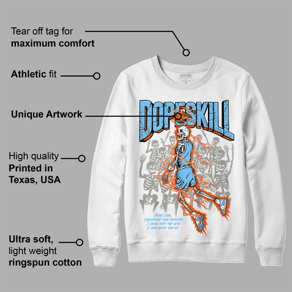 Dunk Futura University Blue superstreetwear Sweatshirt Thunder Dunk Graphic