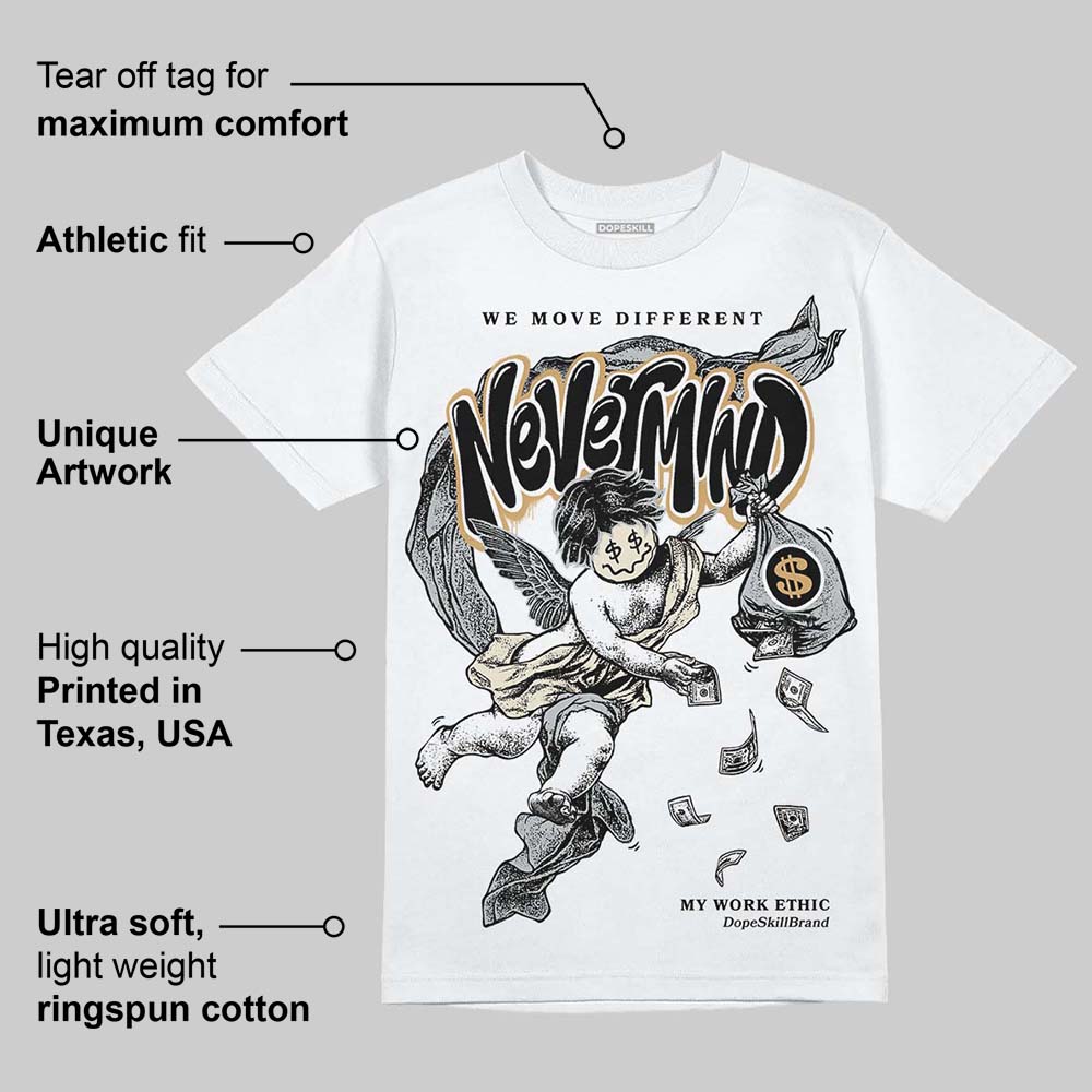 Reverse Metallic 5s superstreetwear T-Shirt Nevermind Graphic