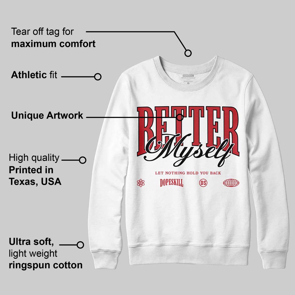 Ferrari 14s superstreetwear Sweatshirt Better Myself Graphic