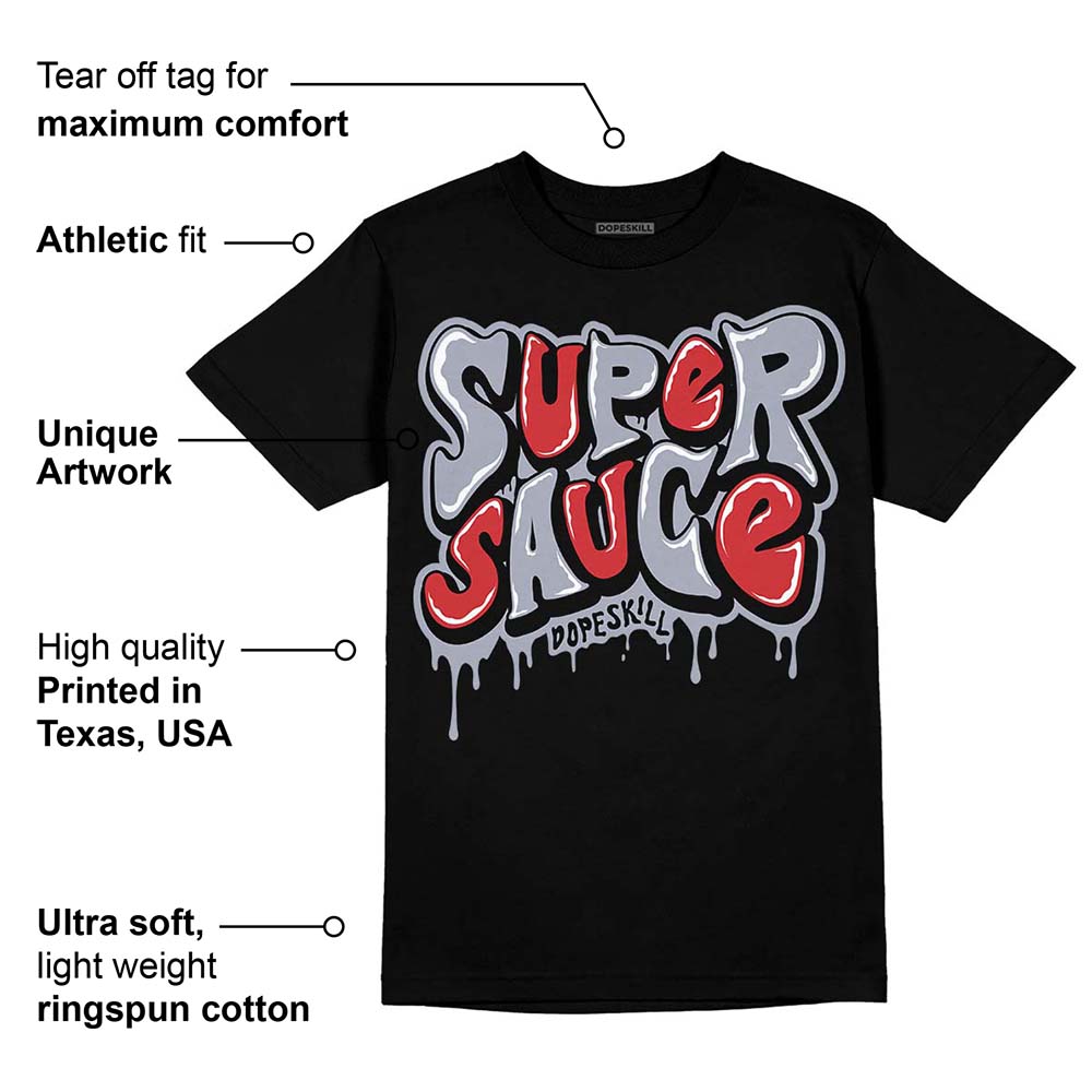 Bred Reimagined 4s superstreetwear T-Shirt Super Sauce Graphic