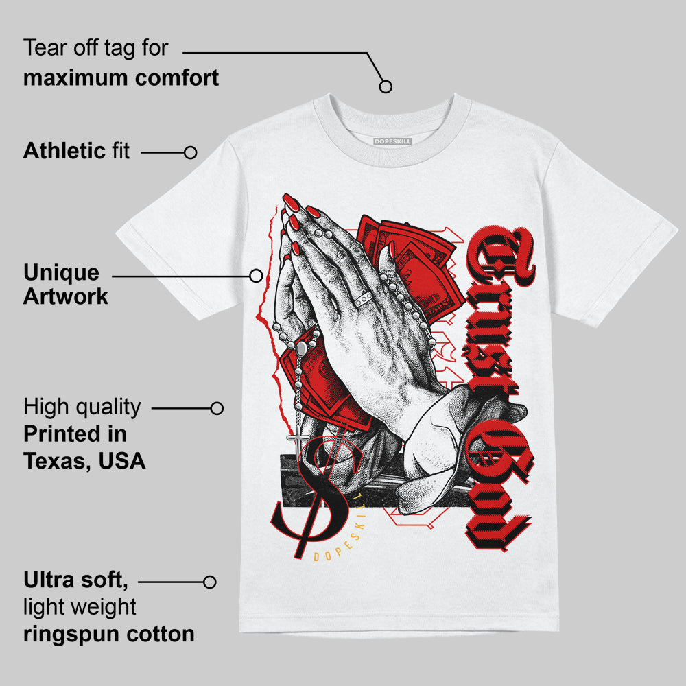 Dunk Low Gym Red superstreetwear T-Shirt Trust God Graphic