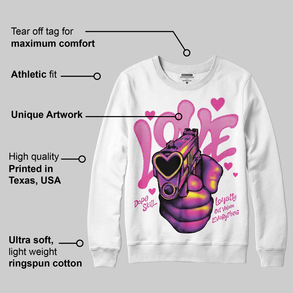 Pink Collection superstreetwear Sweatshirt Love Shot Graphic