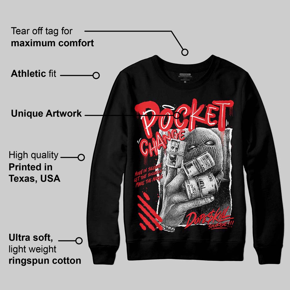 Red Collection superstreetwear Sweatshirt Pocket Change Graphic