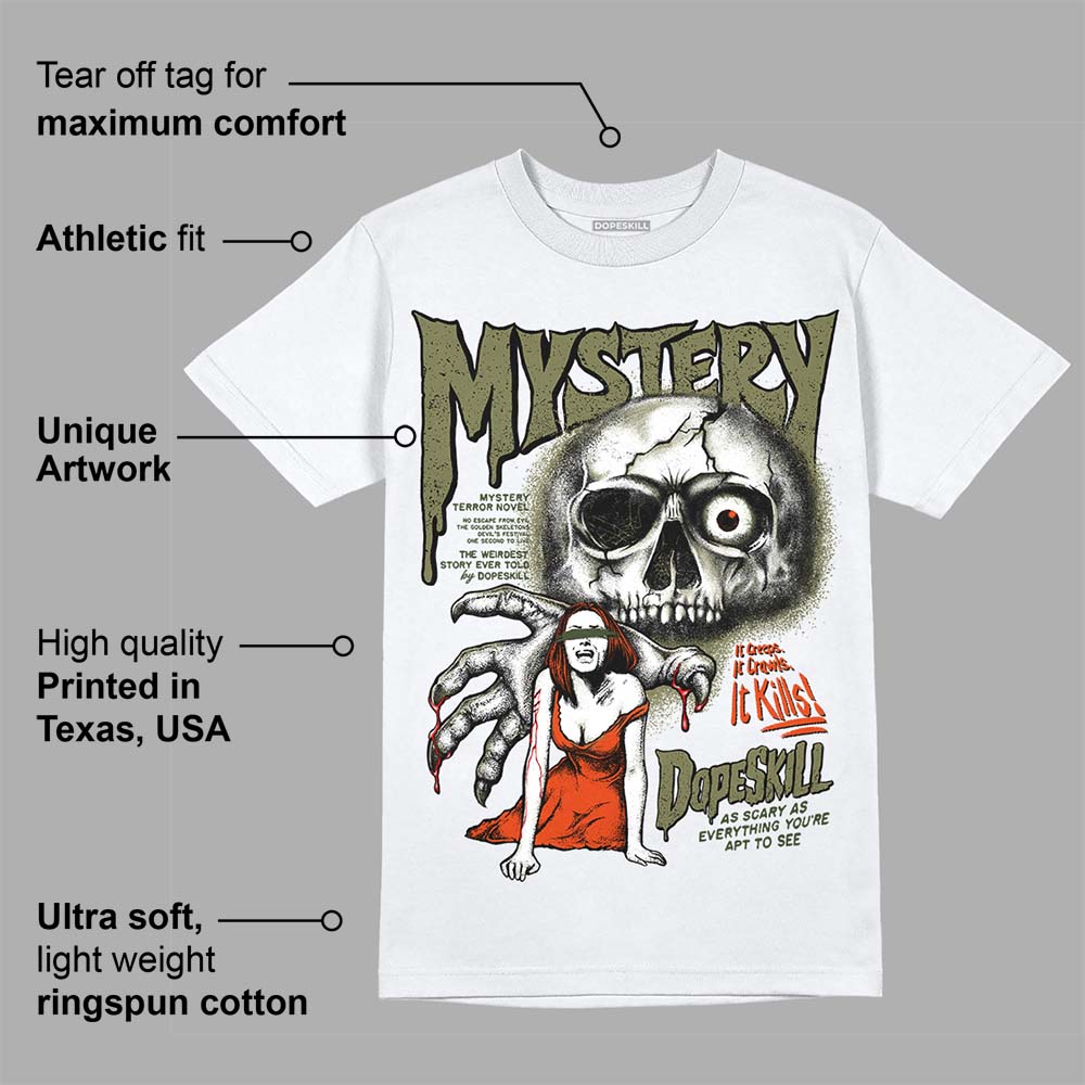 Olive Collection superstreetwear T-Shirt Mystery Ghostly Grasp Graphic