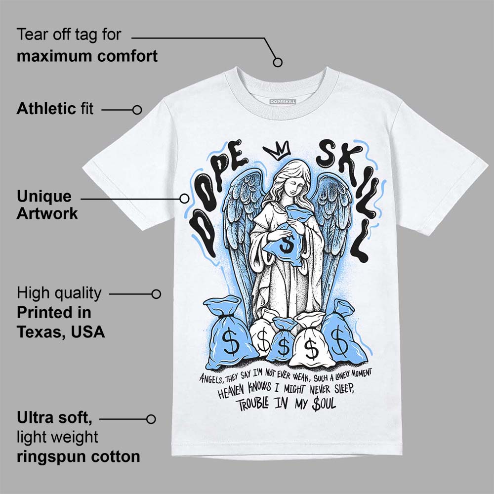 Powder Blue 9s superstreetwear T-Shirt Angels Graphic