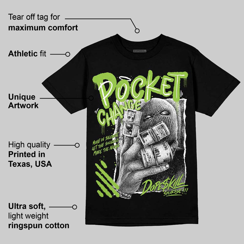 Neon Green Collection superstreetwear T-Shirt Pocket Change Graphic