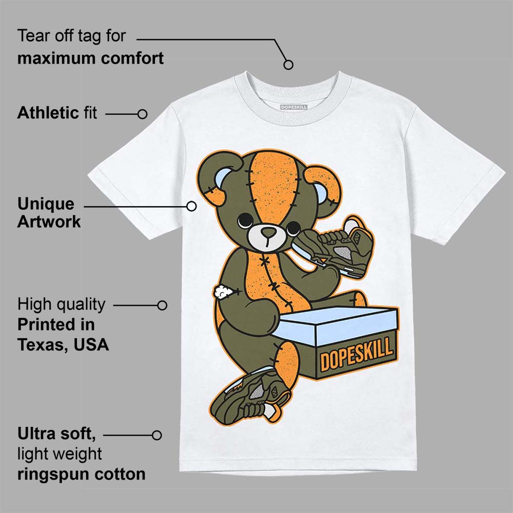 Olive 5s superstreetwear T-Shirt Sneakerhead BEAR Graphic