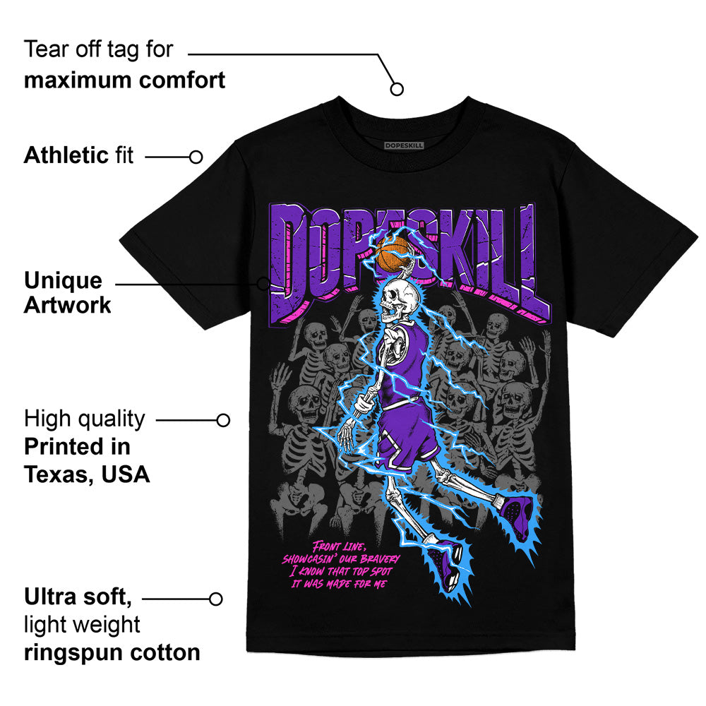 Court Purple 13s superstreetwear T-Shirt Thunder Dunk Graphic