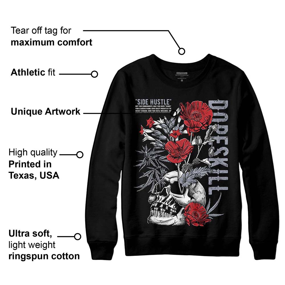 Bred Reimagined 4s superstreetwear Sweatshirt Side Hustle Graphic