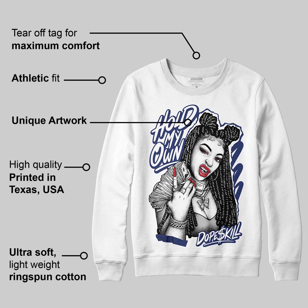 Rare Air Deep Royal Blue 1s superstreetwear Sweatshirt New H.M.O Graphic